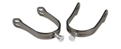 Korsteel Ladies 25mm Aluminium Spurs - Interchangeable -Exquisite Equestrian Equipment Store 1003025001 ks aluminium interchangeable spurs image null hero 1 jpg 1