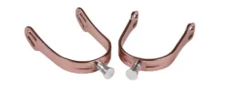 Korsteel Ladies 25mm Aluminium Spurs - Interchangeable - Rose Gold