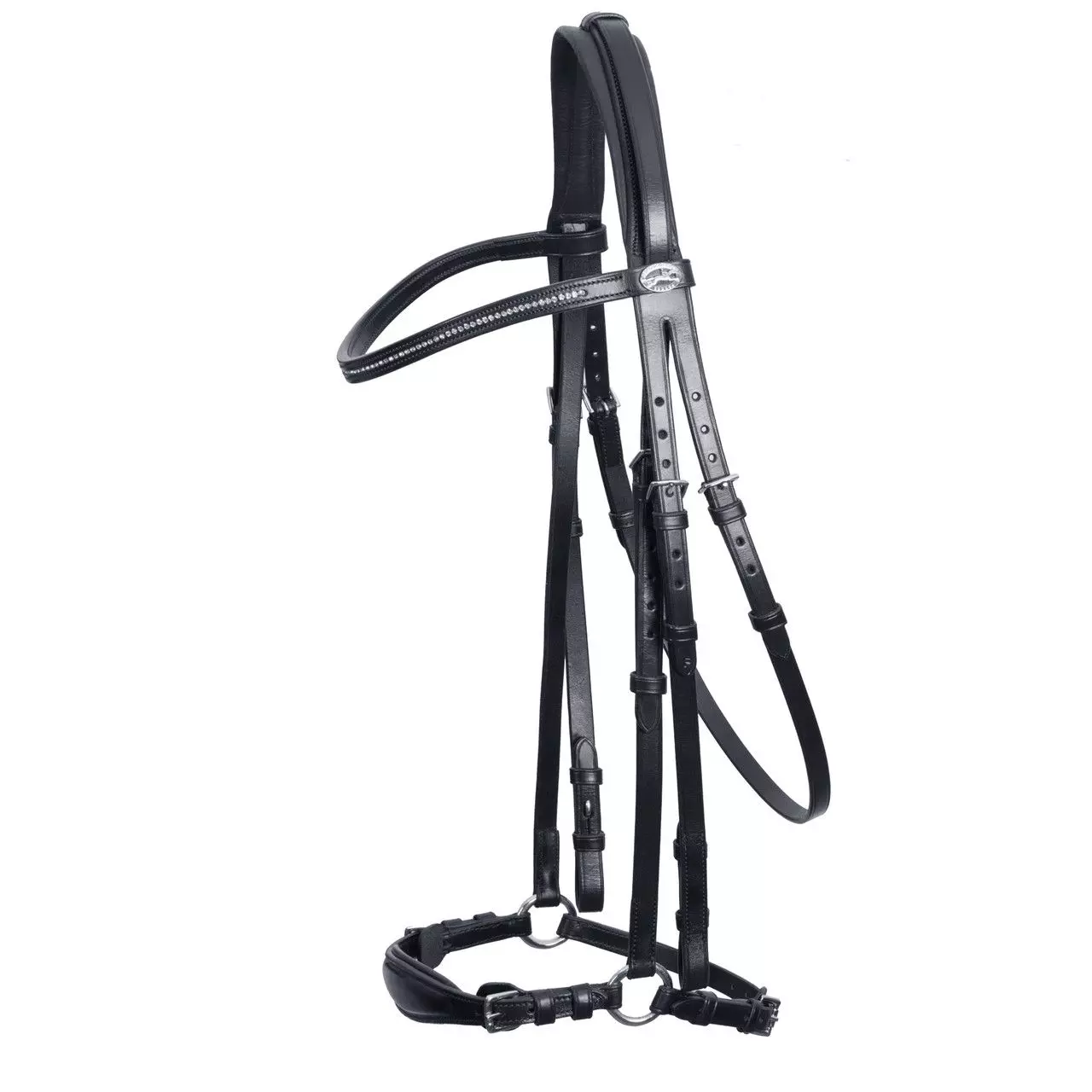 Schockemohle Classic Line Copenhagen Drop Noseband Bridle 6 Schockemohle Classic Line Copenhagen Drop Noseband Bridle - Image 4