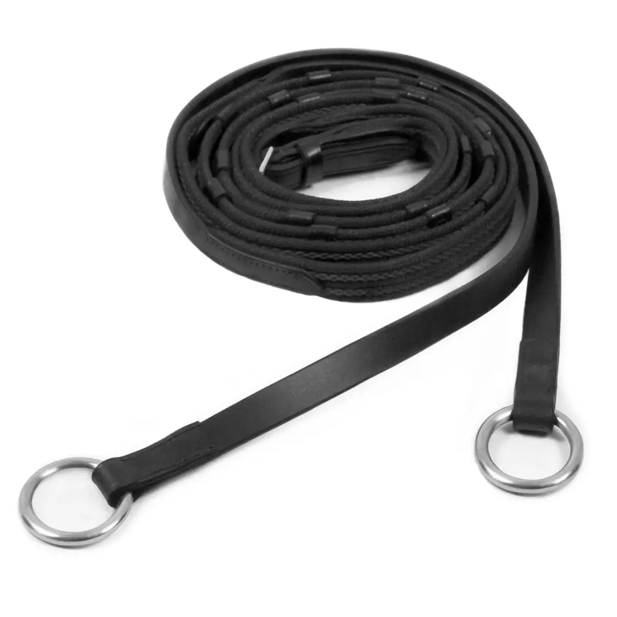 Schockemohle Rubber Curved Grip Reins With Ring 4 Schockemohle Rubber Curved Grip Reins With Ring - Image 2