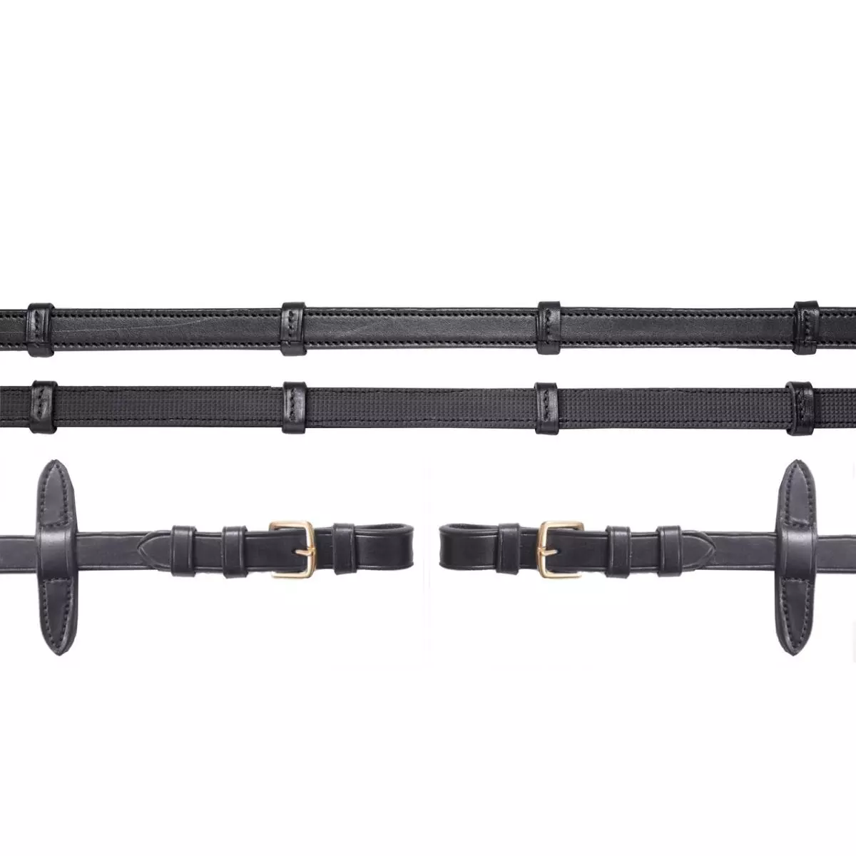 Schockemohle Rubber Bridle Reins With Buckle 5 Schockemohle Rubber Bridle Reins With Buckle - Image 3