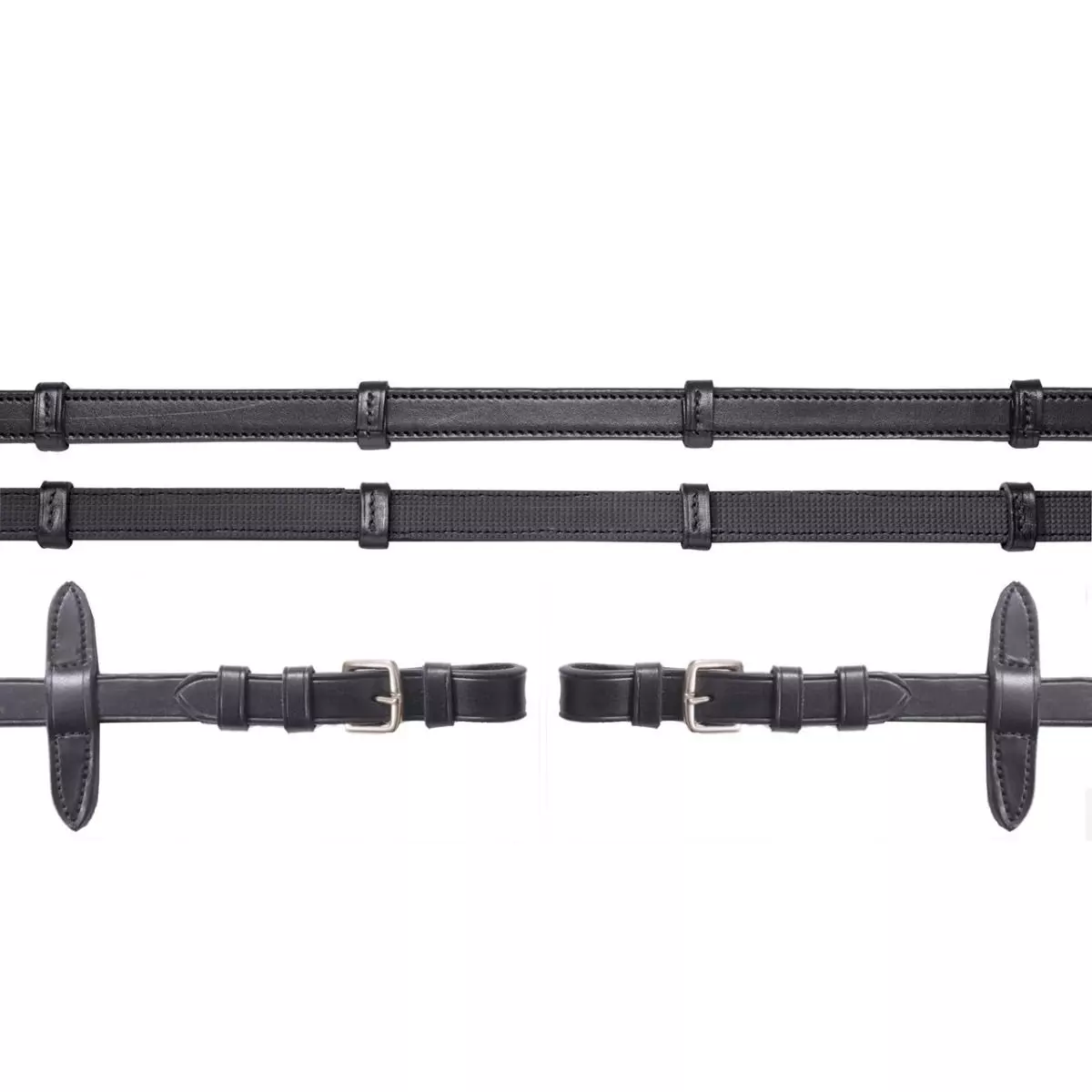 Schockemohle Rubber Bridle Reins With Buckle 4 Schockemohle Rubber Bridle Reins With Buckle - Image 2