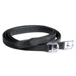 Schockemohle Chantilly Stirrup Leathers -Exquisite Equestrian Equipment Store 1130 00006 chantilly black black 1 jpg