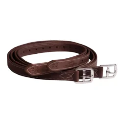 Schockemohle Chantilly Stirrup Leathers -Exquisite Equestrian Equipment Store 1130 00006 chantilly espressocream 1 6 1 jpg