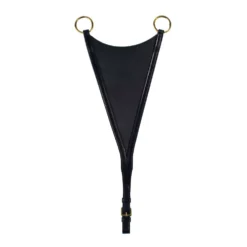 Schockemohle Bib Martingale -Exquisite Equestrian Equipment Store 1340 00035 martingalgabel closed blackgold 2 jpg