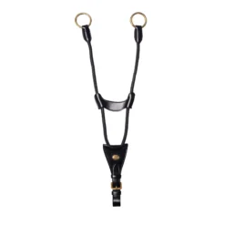 Schockemohle Elastic Fork Martingale -Exquisite Equestrian Equipment Store 1340 00042 martingalgabel elastic blackgold 1 jpg