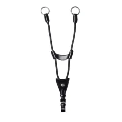 Schockemohle Elastic Fork Martingale -Exquisite Equestrian Equipment Store 1340 00042 martingalgabel elastic blacksilver 2 jpg