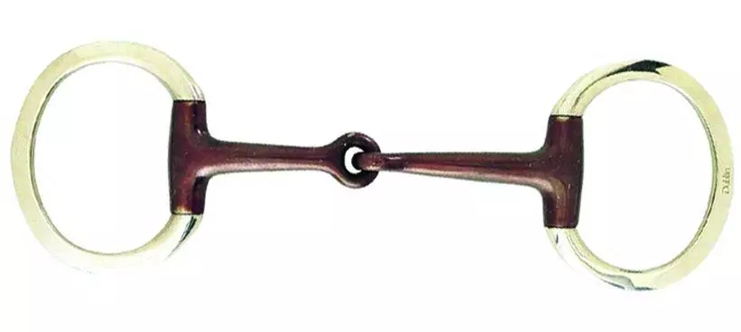 Korsteel Sweet Iron Eggbutt Snaffle Bit 3 Korsteel Sweet Iron Eggbutt Snaffle Bit