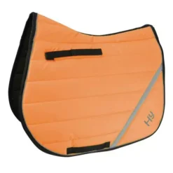 Reflector Comfort Pad By Hy Equestrian -Exquisite Equestrian Equipment Store 29061 reflector comfort pad by hy equestrian orange 01 2 jpg