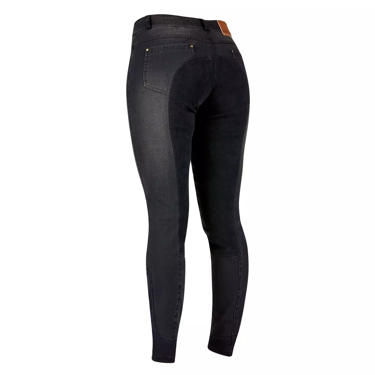 Dublin Shona Full Suede Seat Denim Breeches 6 Dublin Shona Full Suede Seat Denim Breeches - Image 4