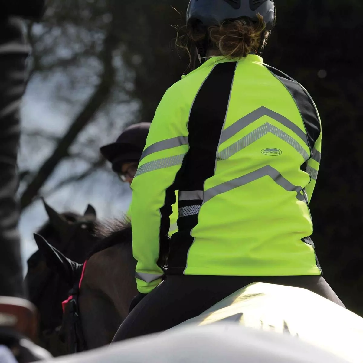 Weatherbeeta Reflective Softshell Fleece Lined Jacket Adults 7 Weatherbeeta Reflective Softshell Fleece Lined Jacket Adults - Image 5