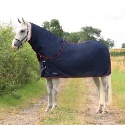 HY DefenceX System WicX Cooler Rug With Detachable Neck Cover - Navy Red 31 HY DefenceX System WicX Cooler Rug With Detachable Neck Cover - Navy Red -Exquisite Equestrian Equipment Store 31685 defencex system wicx cooler rug with detachable neck cover 01 1 12