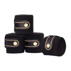 Coldstream Marygold Bandages -Exquisite Equestrian Equipment Store 33328 coldstream marygold collection bandages black 02 2 jpg