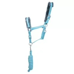 Hy Sport Active Head Collar & Rope -Exquisite Equestrian Equipment Store 33825 hy sport active head collar lead rope sky blue 01 2 jpg