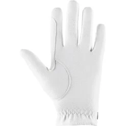 Uvex Sportstyle Diamond Riding Gloves - White -Exquisite Equestrian Equipment Store 3788049 3