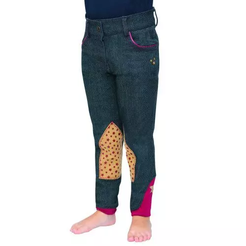 Riding Star Collection Denim Jodhpurs By Little Rider 10 Riding Star Collection Denim Jodhpurs By Little Rider - Image 8