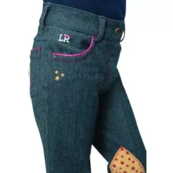 Riding Star Collection Denim Jodhpurs By Little Rider