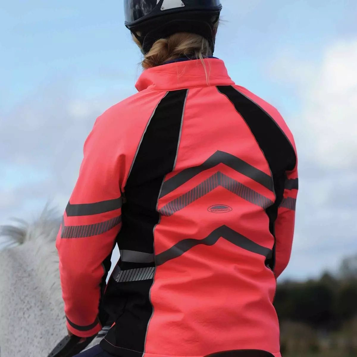 Weatherbeeta Reflective Softshell Fleece Lined Jacket Adults 9 Weatherbeeta Reflective Softshell Fleece Lined Jacket Adults - Image 7