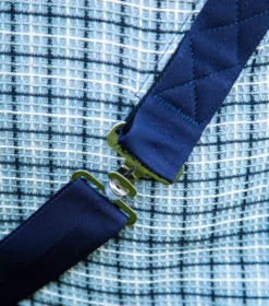 Premier Equine 3D Waffle Cooler -Exquisite Equestrian Equipment Store 3d waffle cooler grey check 4 1 jpg