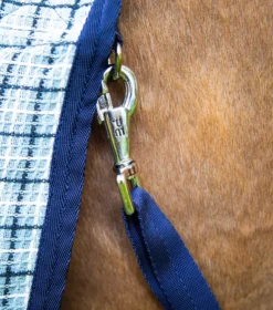 Premier Equine 3D Waffle Cooler -Exquisite Equestrian Equipment Store 3d waffle cooler grey check 6 1 jpg