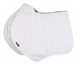 LeMieux Carbon Mesh Close Contact Square -Exquisite Equestrian Equipment Store 3d mesh close contact square white 1 jpg