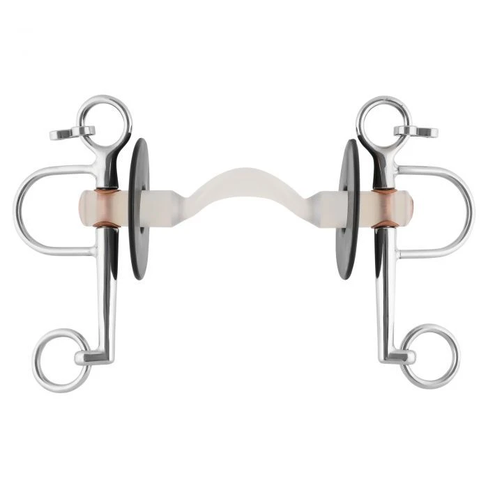 Nathe Pelham 20 Mm With Hard Mullen Mouth With Port And Long Cheeks 4 Nathe Pelham 20 Mm With Hard Mullen Mouth With Port And Long Cheeks - Image 2