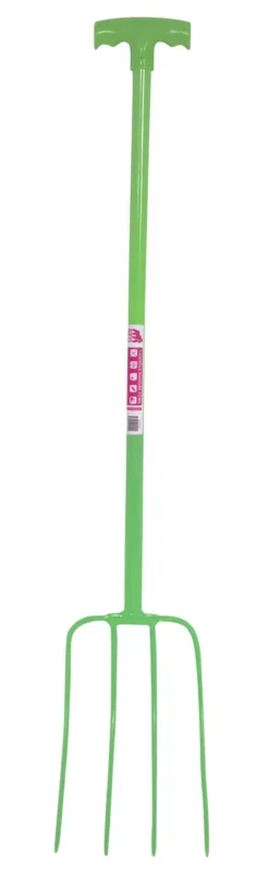 Red Gorilla 4 Prong Manure Fork T Handle -Exquisite Equestrian Equipment Store 4prong pistachio jpg