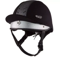 Charles Owen 4 Star Jockey Skull 25 Charles Owen 4 Star Jockey Skull -Exquisite Equestrian Equipment Store 4star silver 7 jpg
