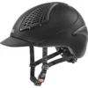 Uvex Exxential II Glamour - Black 2 Uvex Exxential II Glamour - Black -Exquisite Equestrian Equipment Store 5529424 1 3 jpg