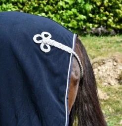 Rhinegold Show Fleece With Fur Collar -Exquisite Equestrian Equipment Store 625 closeup web 1 5 jpg