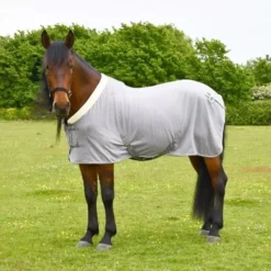 Rhinegold Show Fleece With Fur Collar -Exquisite Equestrian Equipment Store 625 grey2 web 1 jpg