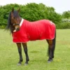 Rhinegold Show Fleece With Fur Collar -Exquisite Equestrian Equipment Store 625 red1 web 3 jpg