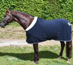 Rhinegold Show Fleece With Fur Collar -Exquisite Equestrian Equipment Store 625 side web 1 4 jpg