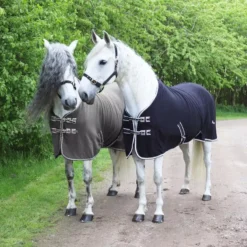 Rhinegold Elite Fleece Rug -Exquisite Equestrian Equipment Store 653 black andgrey edit web 10 jpg