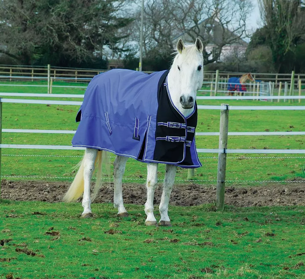Rhinegold Elite Storm Rug With Waterproof Stretch Chest Panel-NECK COVER INCLUDED 9 Rhinegold Elite Storm Rug With Waterproof Stretch Chest Panel-NECK COVER INCLUDED - Image 7