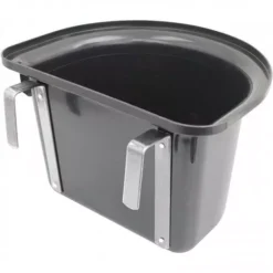 Perry Hook Over Portable Manger 12L -Exquisite Equestrian Equipment Store 7120 0000bk 1 jpg