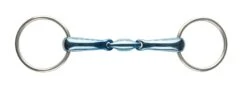 JP Korsteel Blue Steel Oval Link Loose Ring Snaffle Bit 7 JP Korsteel Blue Steel Oval Link Loose Ring Snaffle Bit -Exquisite Equestrian Equipment Store 807527 2 1