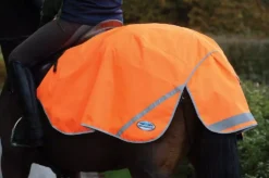 Weatherbeeta 300D Reflective Exercise Sheet Orange -Exquisite Equestrian Equipment Store 808043 1 jpg