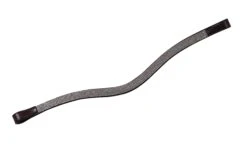 Collegiate Curved Silver Chain Browband 9 Collegiate Curved Silver Chain Browband -Exquisite Equestrian Equipment Store 811773 1