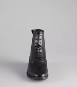 Premier Equine Acento Synthetic Paddock Boot - Black -Exquisite Equestrian Equipment Store acento paddock boot black 5 4 jpg