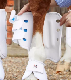 Premier Equine Air Cooled Original Eventing Boots 40 Premier Equine Air Cooled Original Eventing Boots -Exquisite Equestrian Equipment Store air cooled original eventing boot front white 3 4 jpg