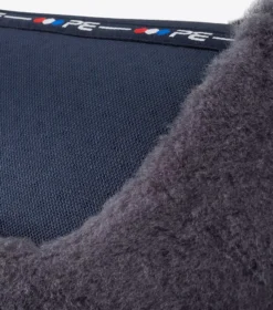 Premier Equine Airtechnology Shockproof Wool Saddle Pad - Half Pad -Exquisite Equestrian Equipment Store airtechnology shockproof wool half pad navy grey 3 1 jpg