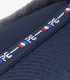 Premier Equine Airtechnology Shockproof Wool Saddle Pad - Half Pad -Exquisite Equestrian Equipment Store airtechnology shockproof wool half pad navy grey 6 1 jpg