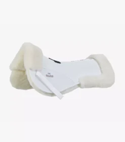 Premier Equine Airtechnology Shockproof Wool Saddle Pad - Half Pad -Exquisite Equestrian Equipment Store airtechnology shockproof wool half pad white natural 1 1 jpg