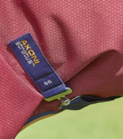 Premier Equine Akoni 0g Turnout Rug With Classic Neck Cover -Exquisite Equestrian Equipment Store akoni stratus 0g burgundy 5 6 jpg