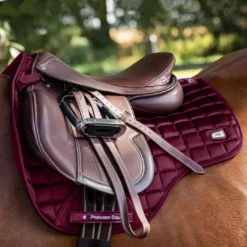 Premier Equine Alberta CC Satin GP/Jump Square 35 Premier Equine Alberta CC Satin GP/Jump Square -Exquisite Equestrian Equipment Store alberta cc satin saddle pad 1 jpg