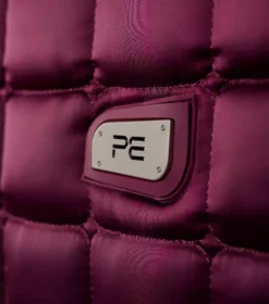 Premier Equine Alberta CC Satin Dressage Square 24 Premier Equine Alberta CC Satin Dressage Square -Exquisite Equestrian Equipment Store alberta dressage saddle pad wine 4 1 jpg