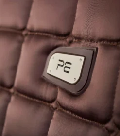 Premier Equine Alberta CC Satin GP/Jump Square 26 Premier Equine Alberta CC Satin GP/Jump Square -Exquisite Equestrian Equipment Store alberta gp jump saddle pad brown 2 1 jpg