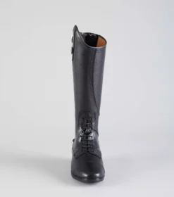 Premier Equine Anima Junior Synthetic Field Tall Riding Boot -Exquisite Equestrian Equipment Store anima kids tall riding boots black 7 4 jpg