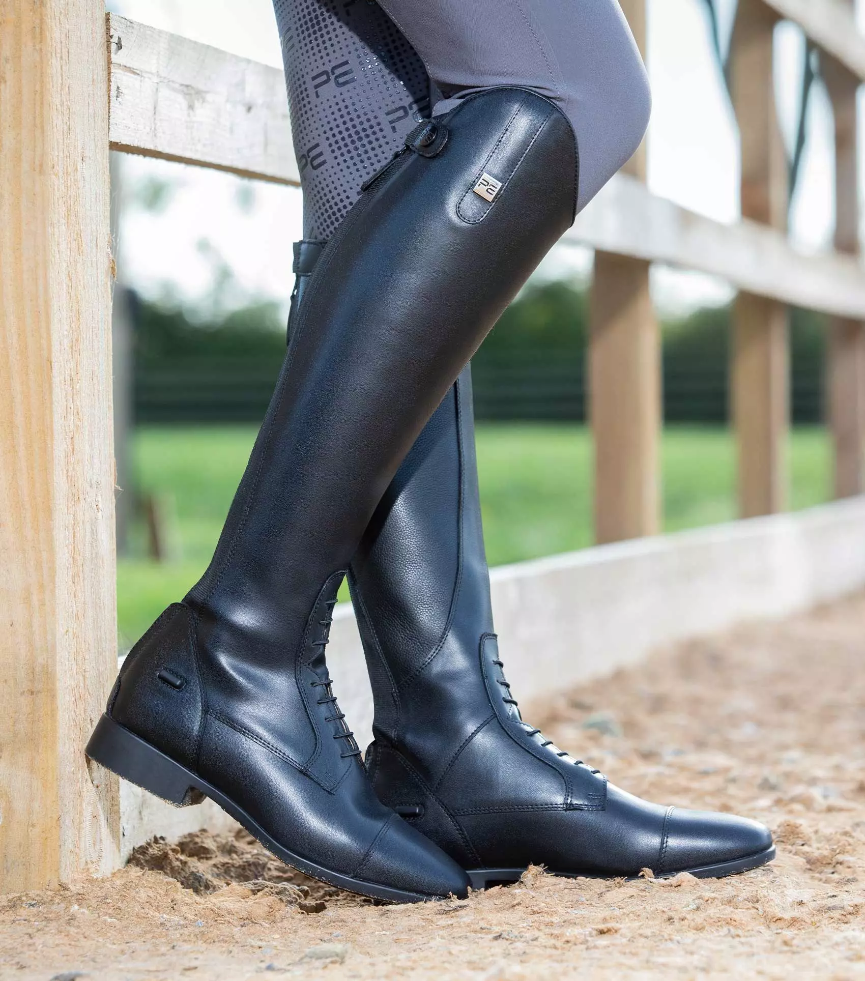 Premier Equine Anima Ladies Synthetic Field Tall Riding Boot 5 Premier Equine Anima Ladies Synthetic Field Tall Riding Boot - Image 3